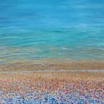 Pebbles and sea limited edition print